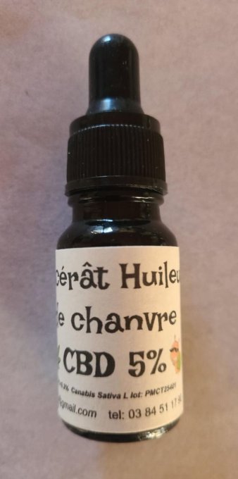 MACERAT HUILEUX CBD 5% Full Spectrum 10ml 