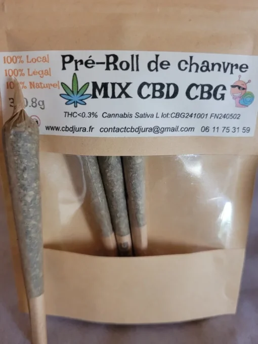 CBD & CBG Pré-Roll